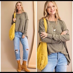 The BREENA Hacci Knit Tunic